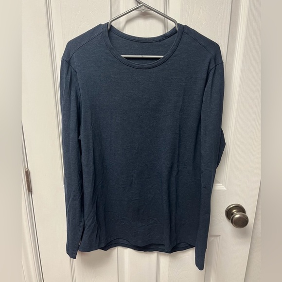 Lululemon Mens 5 Year Basic Longsleeve *Navy - Large - Picture 3 of 5